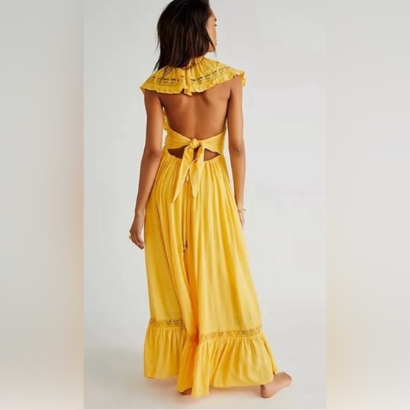 Free People endless summer moonlight ocean maxi dress - Picture 2 of 3